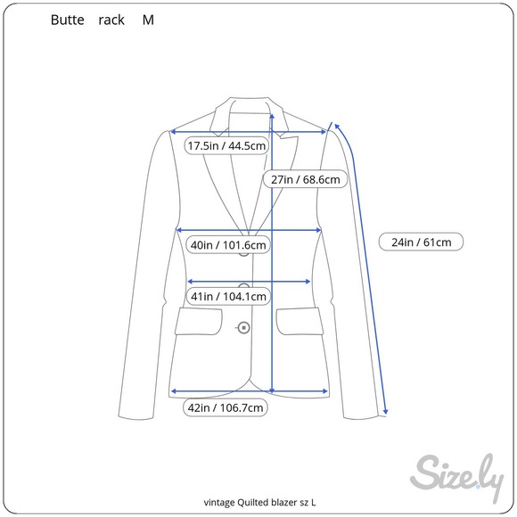 blazer Quilted velour elegant navy blue - Picture 2 of 13